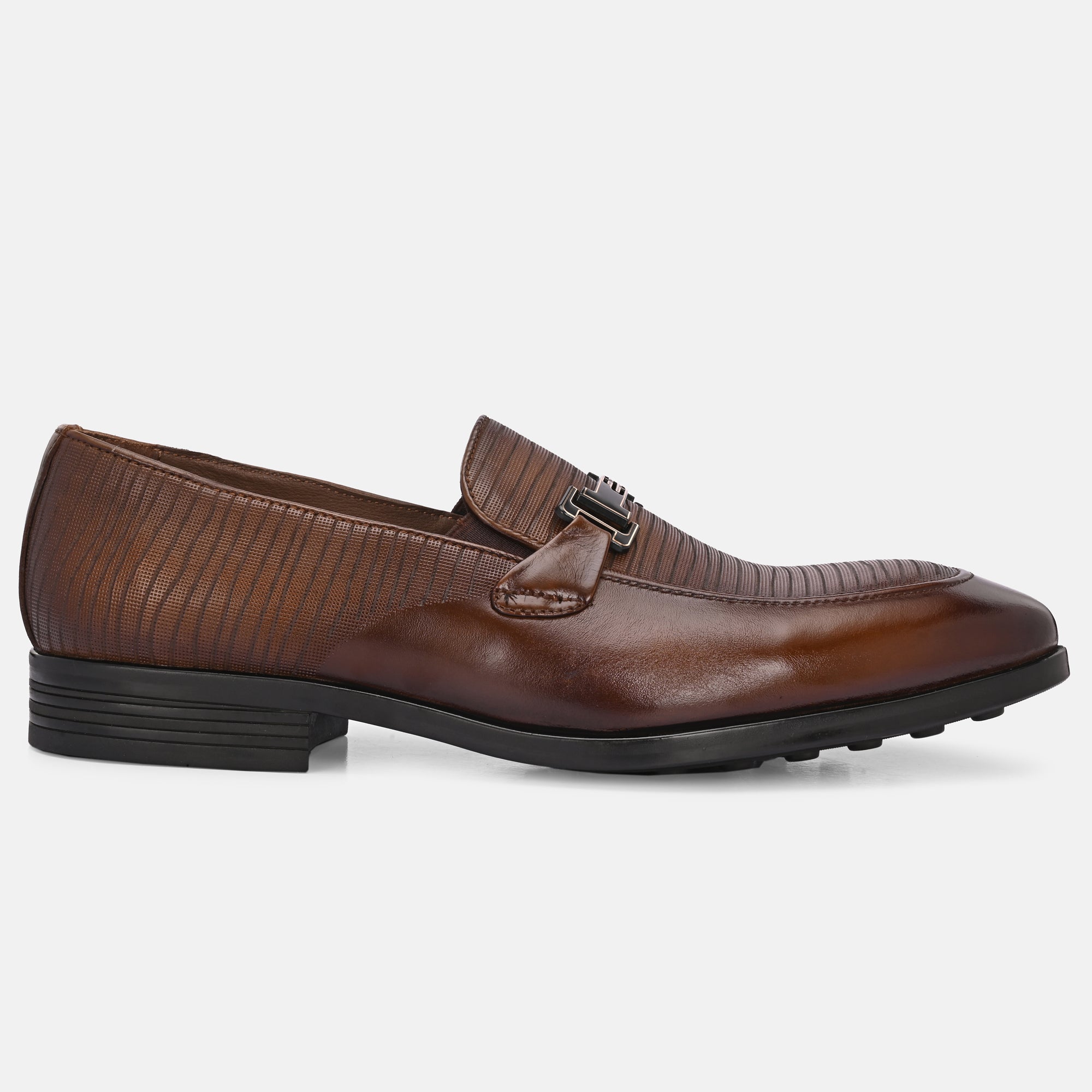 Buckled Party Loafers by Lafattio