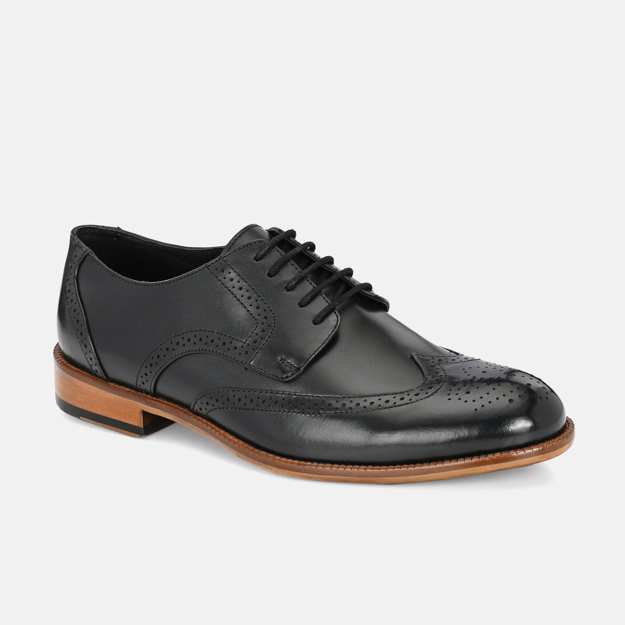 Classic Brogue Shoes by Lafattio