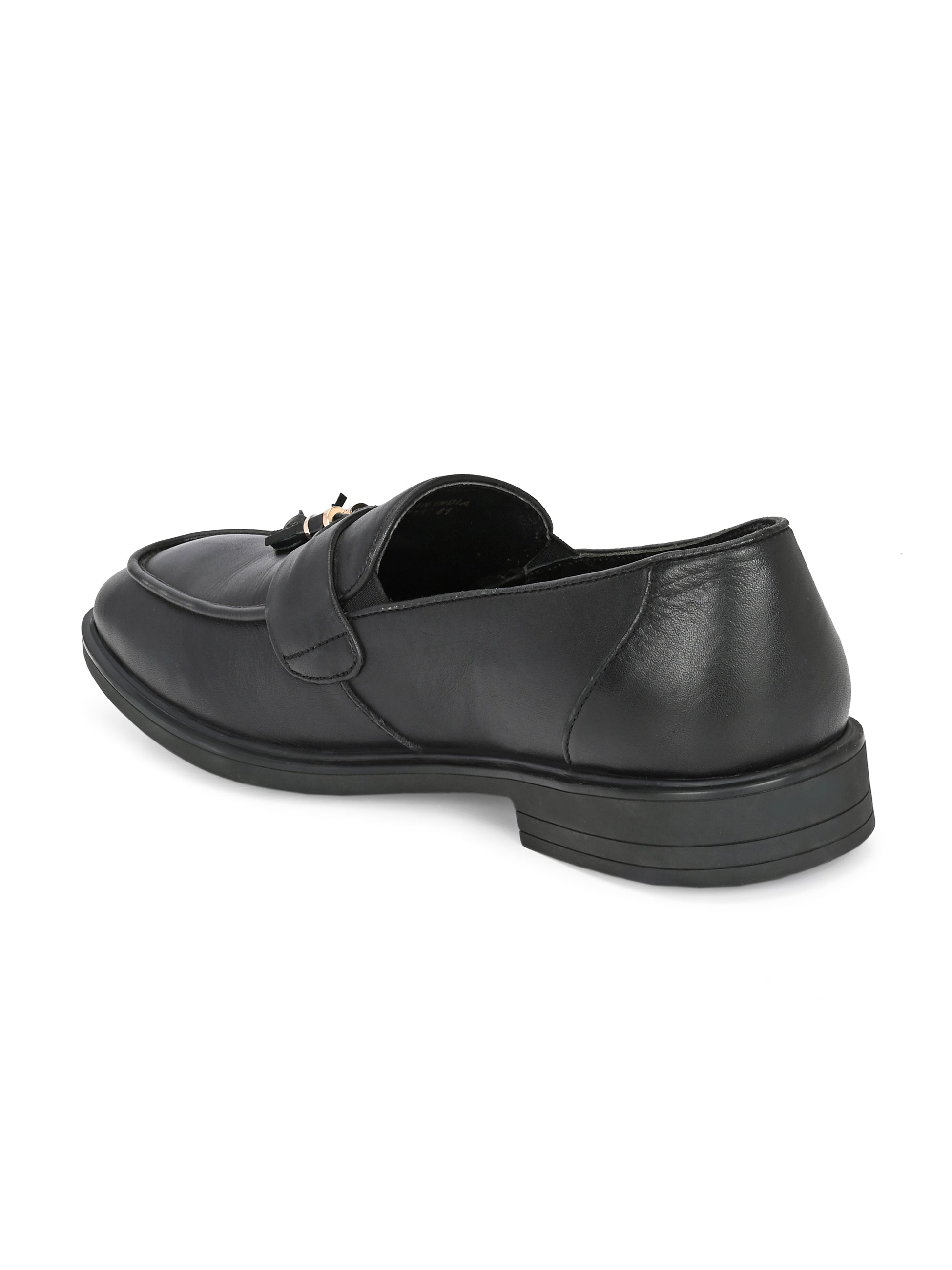Black Tassel Loafers by Lafattio