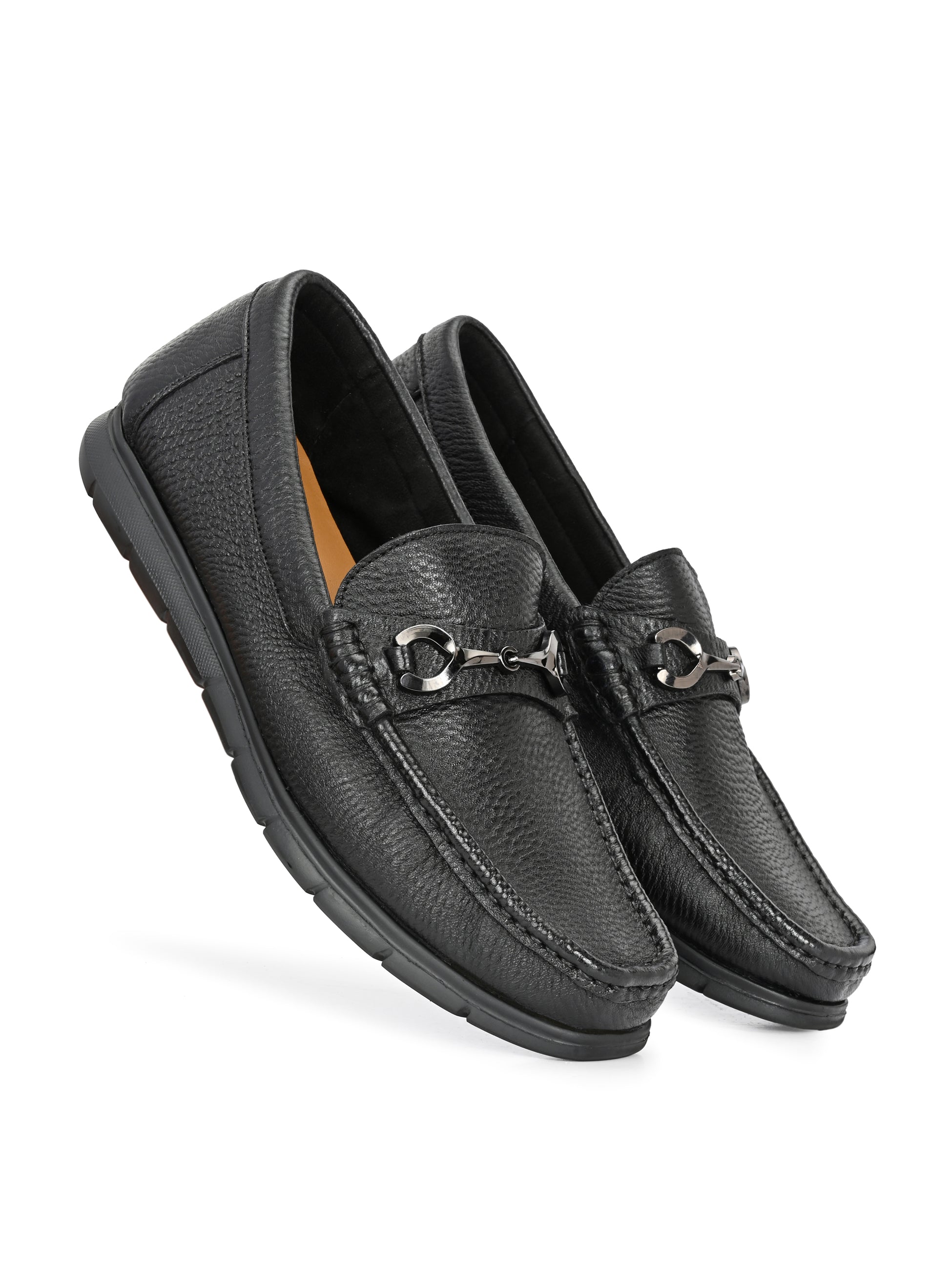 Pashmina Leather Loafers by Lafattio