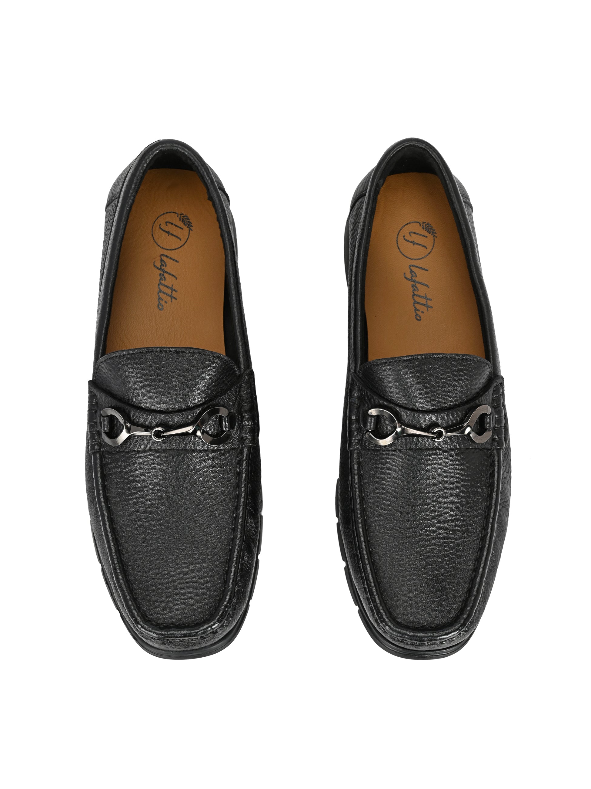 Pashmina Leather Loafers by Lafattio