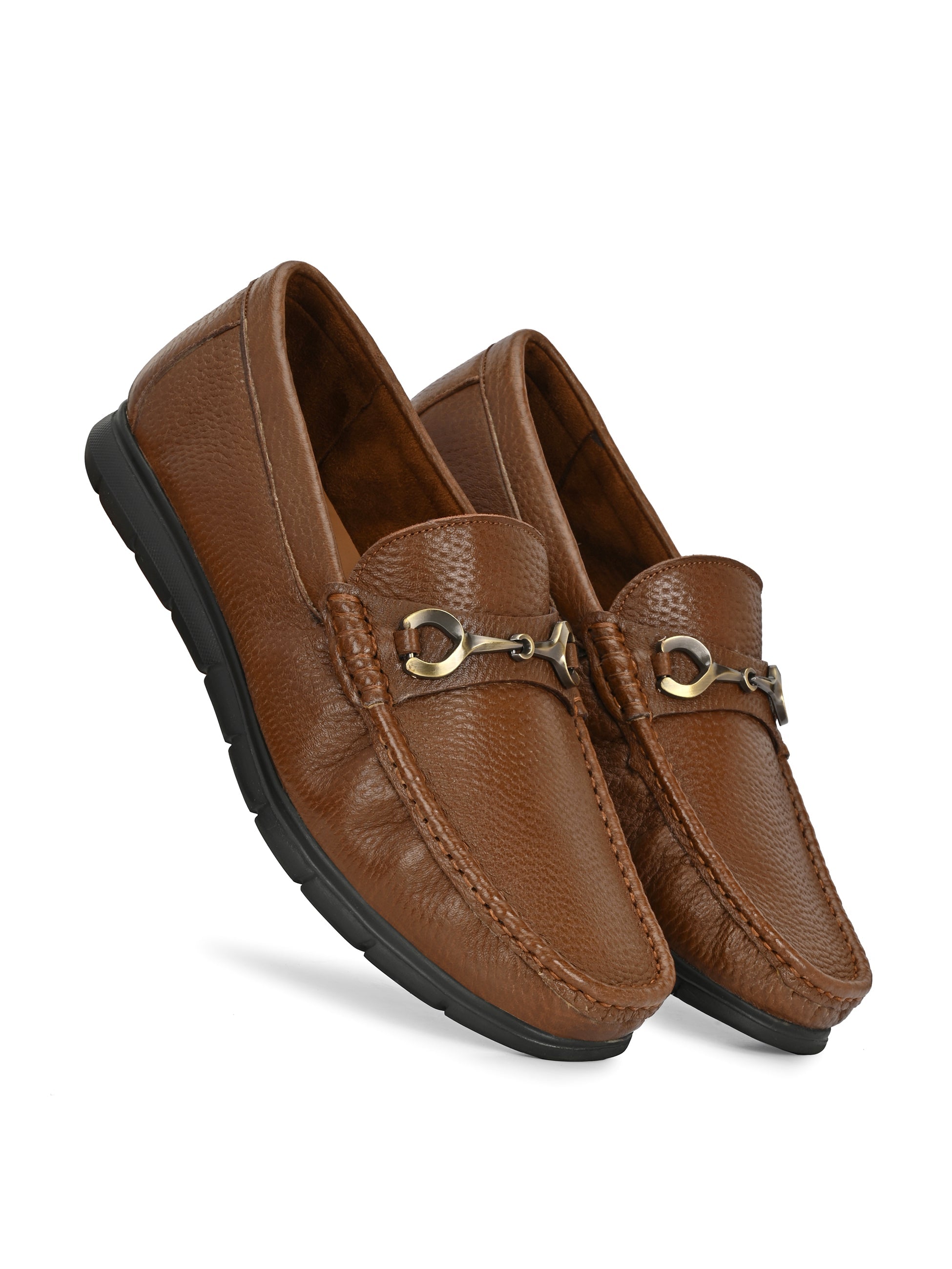 Pashmina Leather Loafers by Lafattio