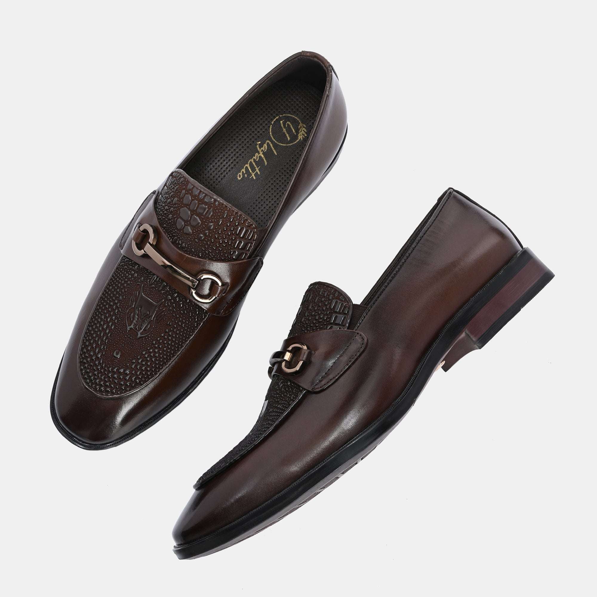 Hand Engraved Loafers by Lafattio