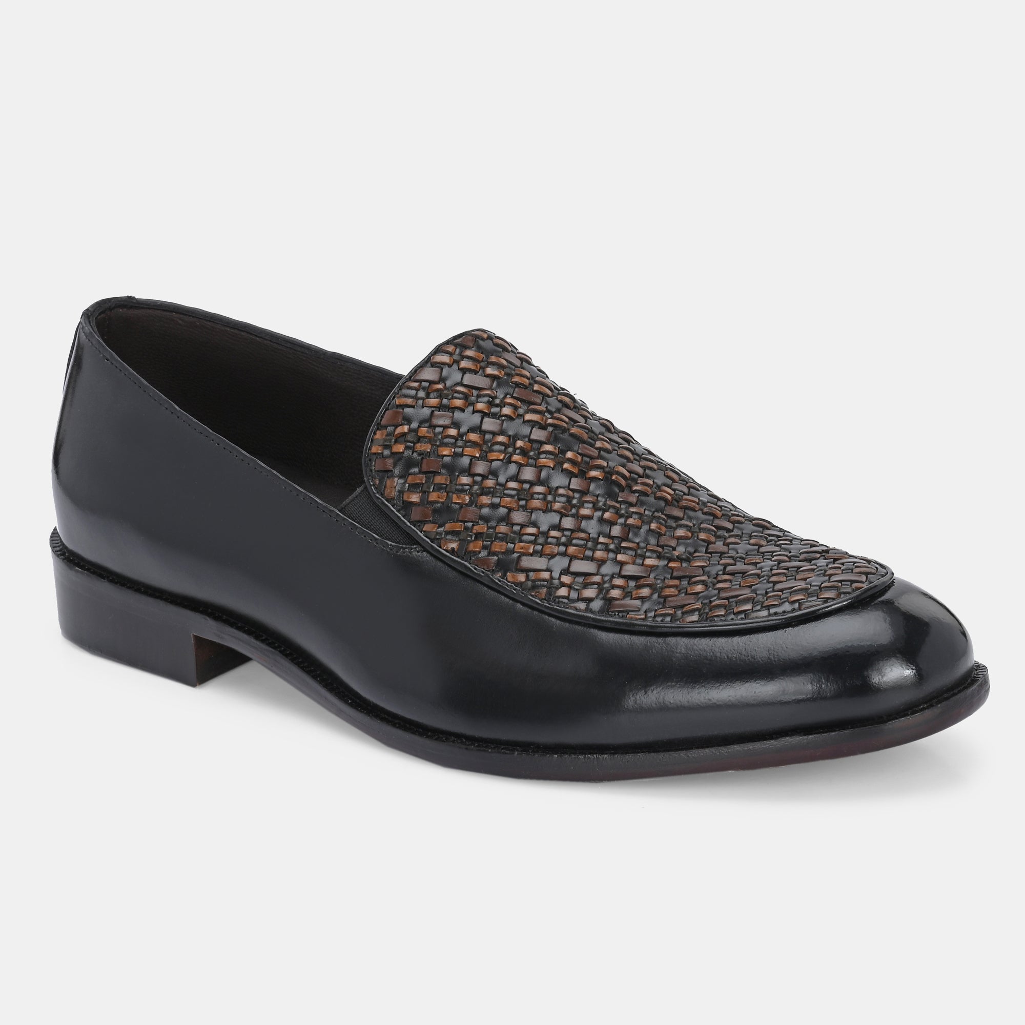 Black Penny Loafers By Lafattio