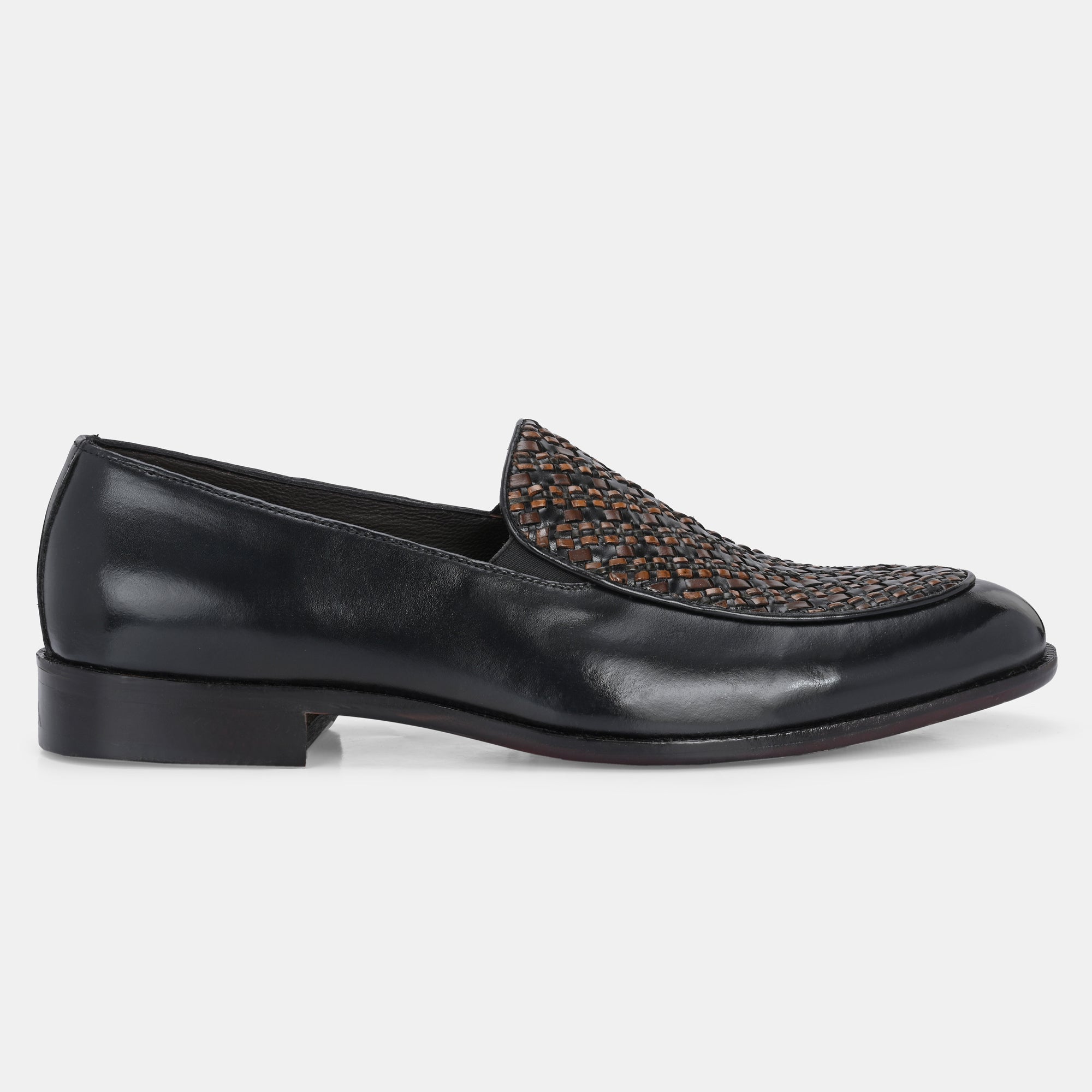 Black Penny Loafers By Lafattio