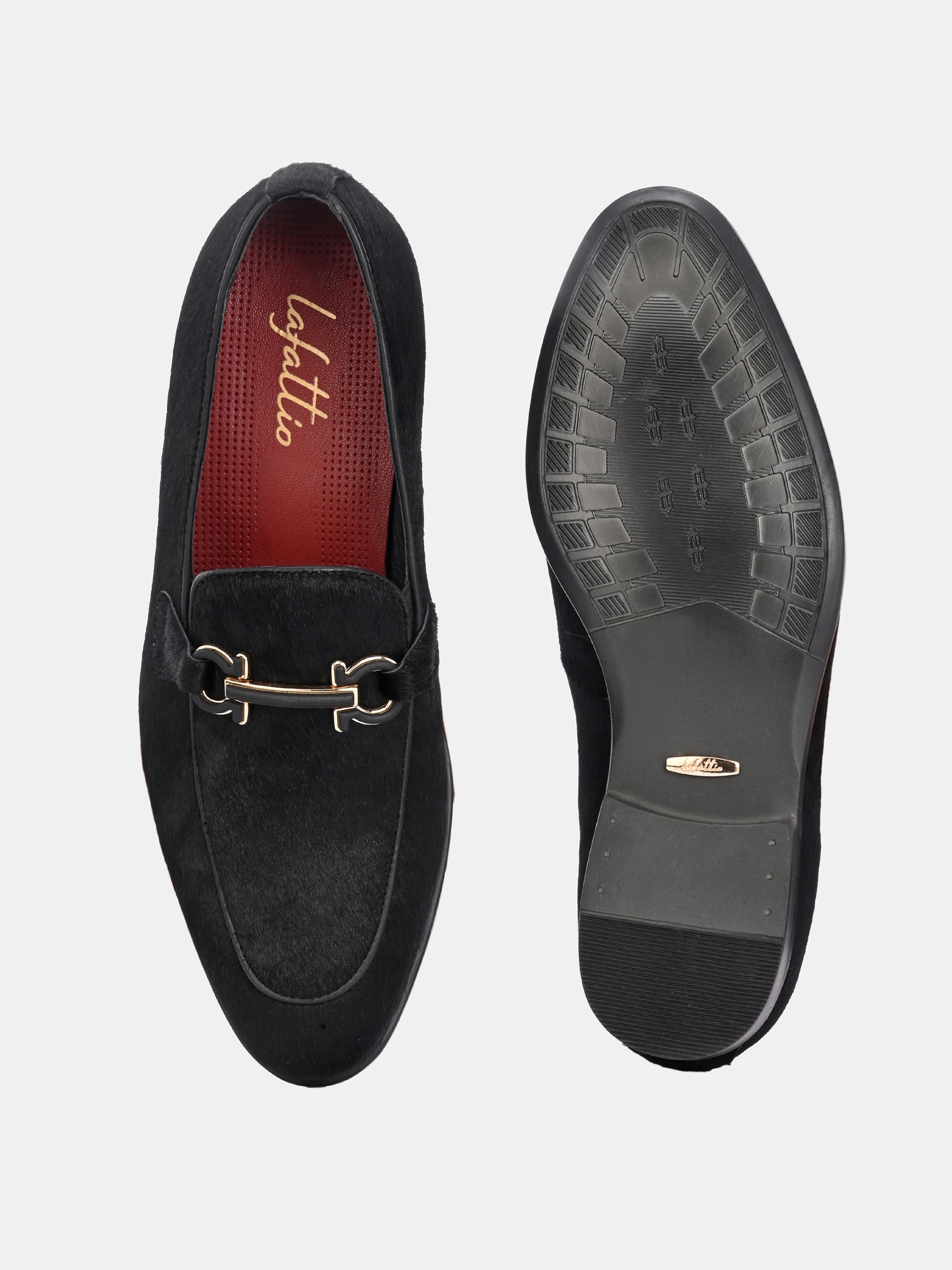 Stallion Buckled Loafers by Lafattio