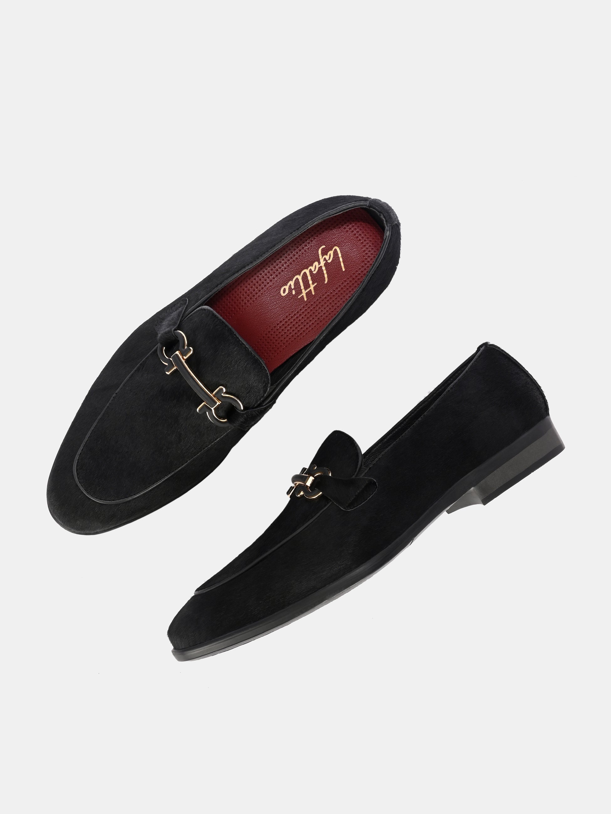 Stallion Buckled Loafers by Lafattio