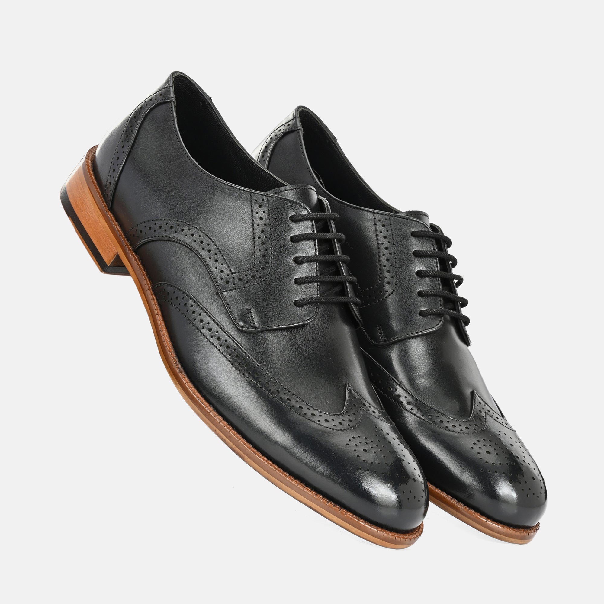 Classic Brogue Shoes by Lafattio