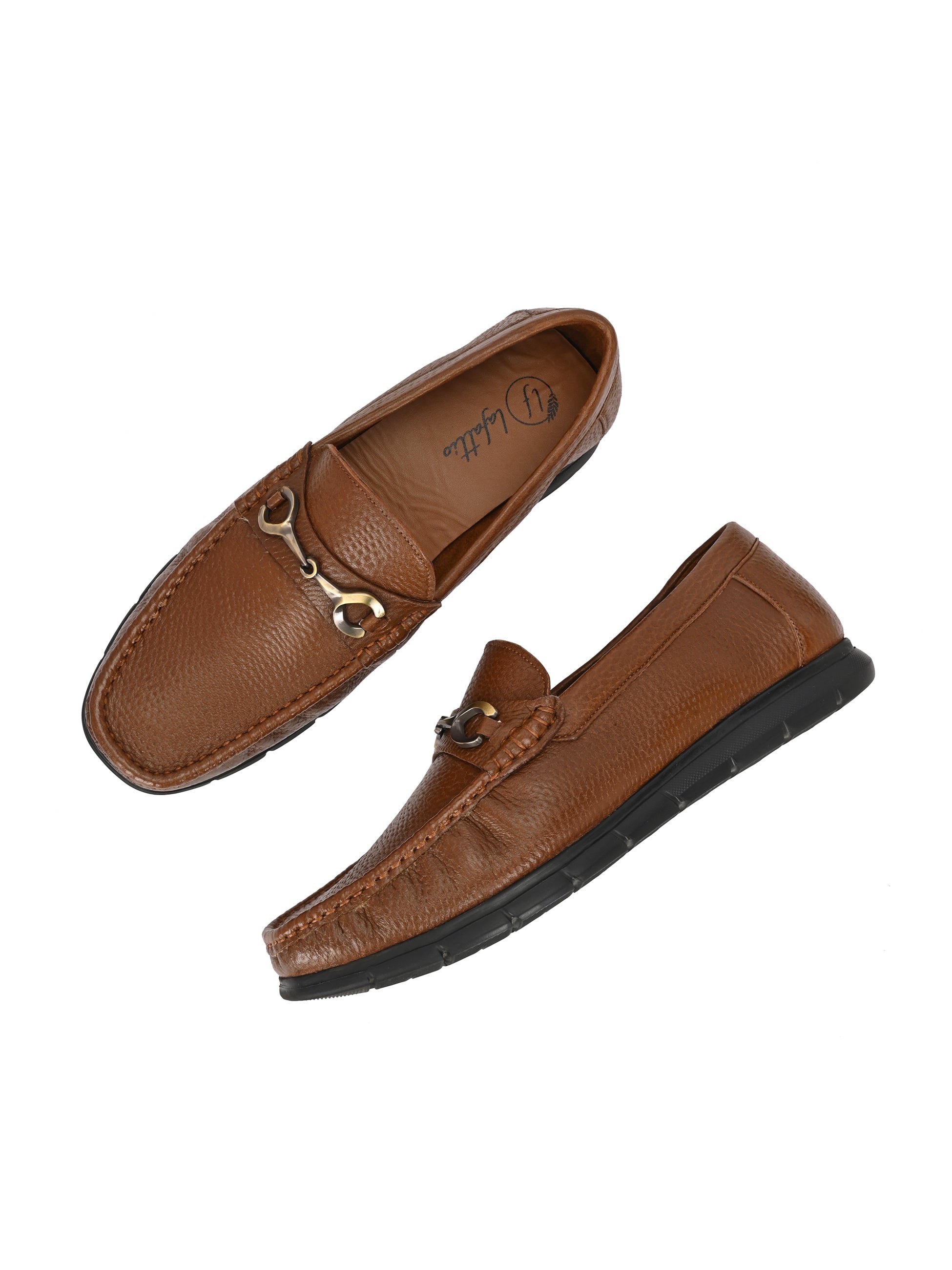 Pashmina Leather Loafers by Lafattio