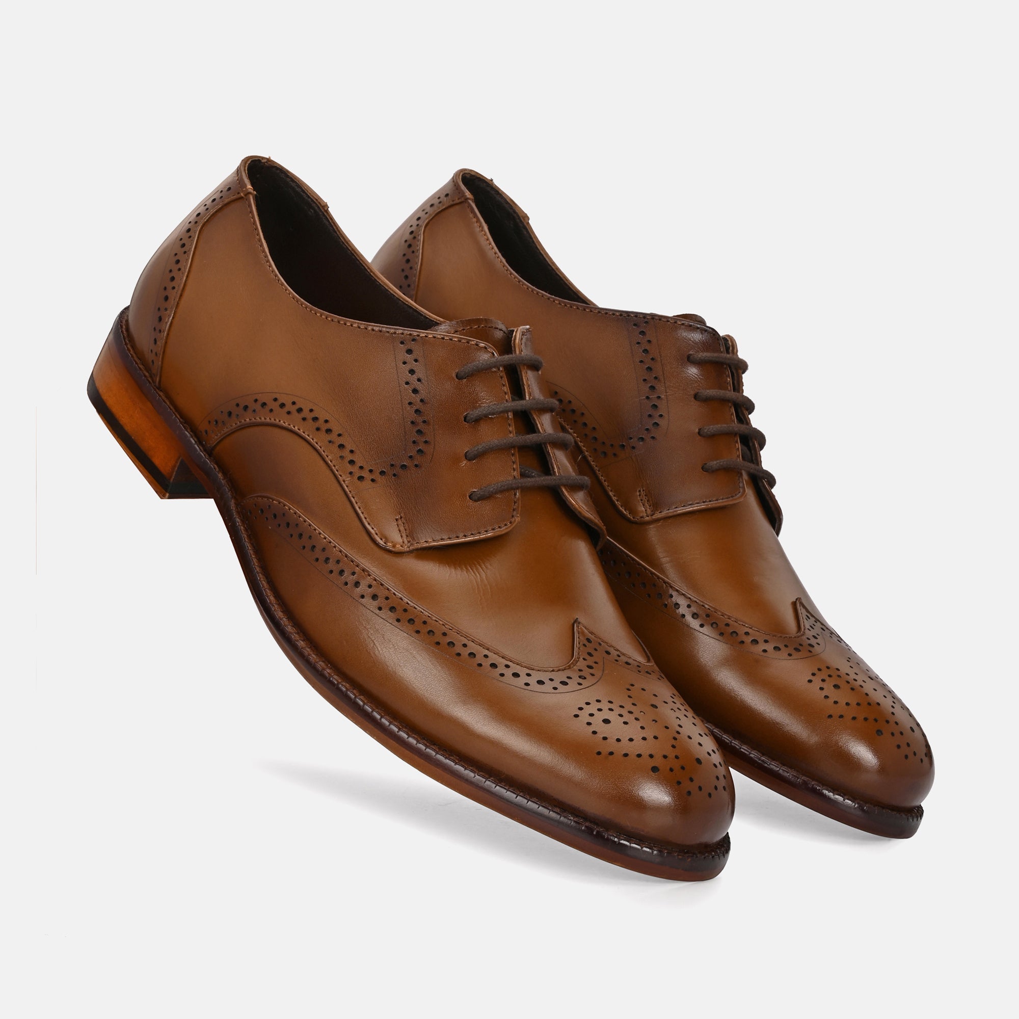 Classic Brogue Shoes by Lafattio