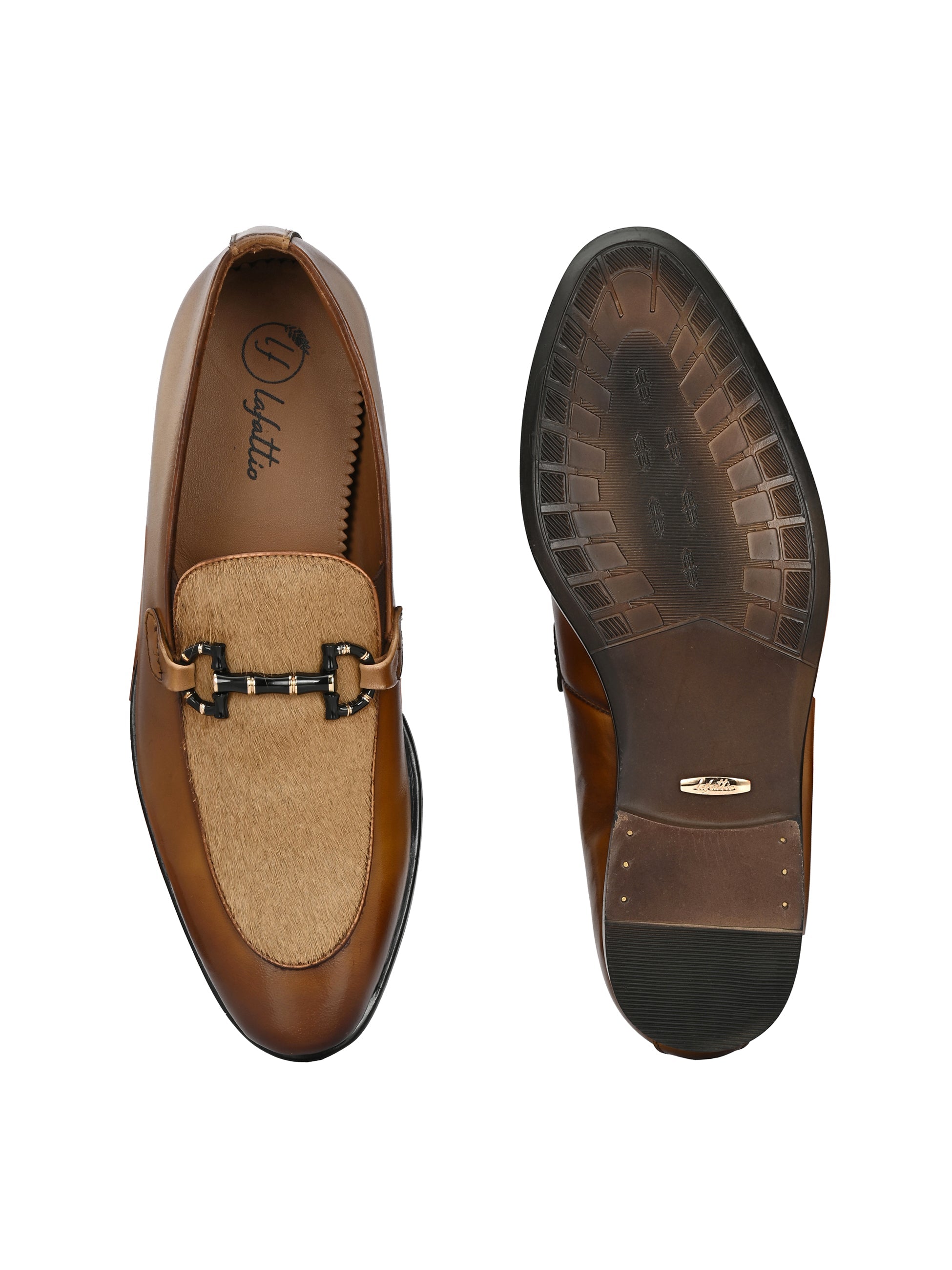 Stallion Buckled Loafers by Lafattio