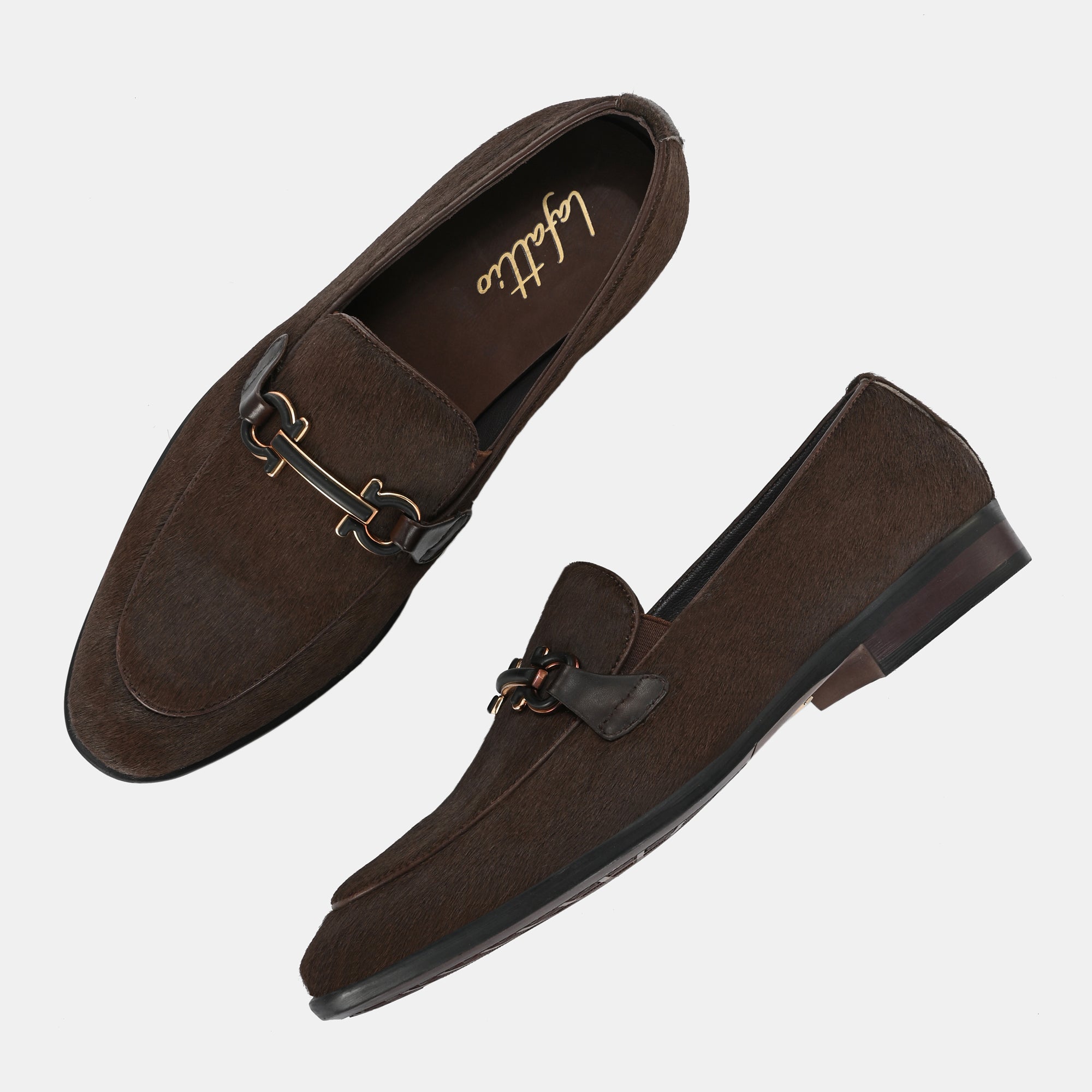 Stallion Buckled Loafers by Lafattio